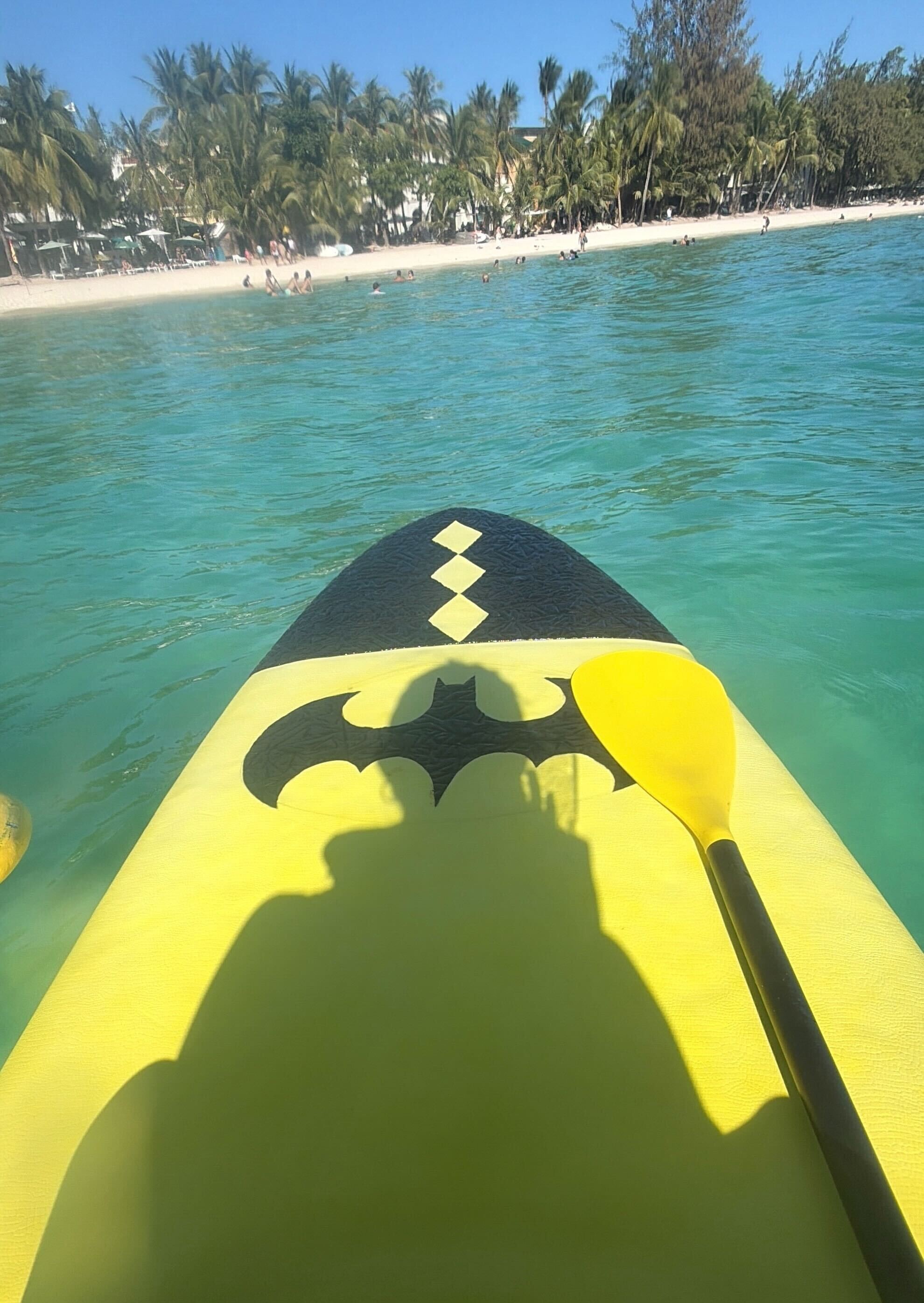 Paddleboard ocean